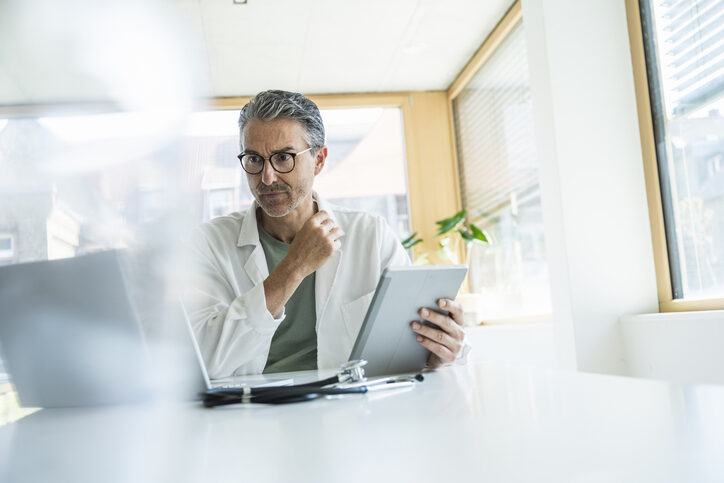 Healthcare setting illustrating technology-enabled care for older adults at Mass General Brigham